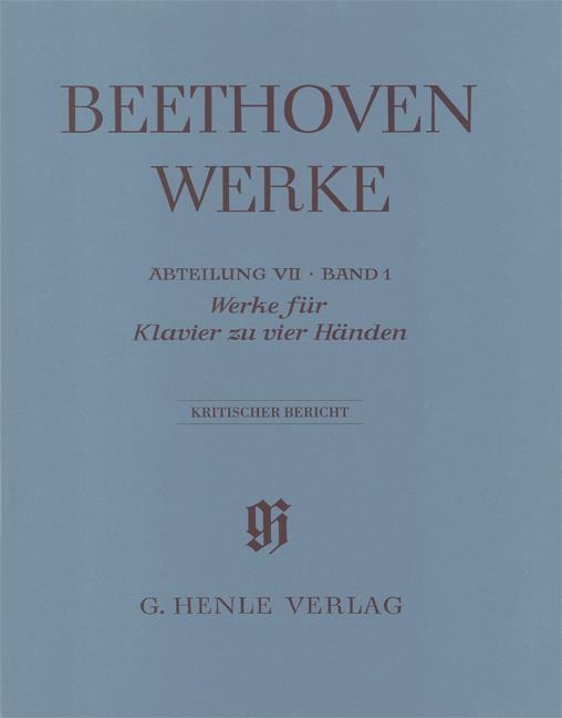 Werke für Klavier zu vier Händen